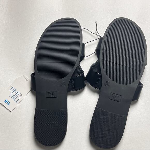 Time and Tru Women's Slip On Low Heel Sandals NWT Sz 9.5 - Picture 5 of 9